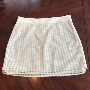 Banana Republic mini skirt white